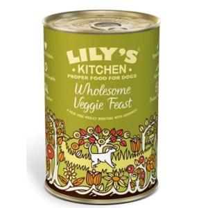 Lily'S Kitchen Wholesome Veggie Feast Wet Dog Food 375G