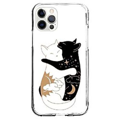 Cat Animal Phone Case For Apple iPhone 12 iPhone 11 iPhone 12 Pro Max Unique Design Protective Case Shockproof Back Cover TPU miniinthebox