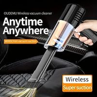 Wireless Car Mounted Vacuum Cleaner With Super Strong Suction And High Power Small Mini Rechargeable And Portable For Both Car And Home Use Lightinthebox - thumbnail