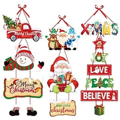 Christmas Decoration Door Hanger New Year Party Decoration Christmas Hanger Christmas Tree Door Hanger miniinthebox