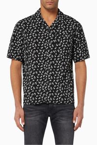 Palm Cotton Viscose Blend Shirt