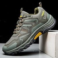 Men's Sneakers Walking Casual Daily Leather Comfortable Booties  Ankle Boots Loafer Black Army Green Gray Spring Fall Lightinthebox - thumbnail
