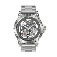 Swiss Military Dom 2 Smart Watch | Metal Strap Silver | Fitness Tracker | SM-WCH-DOM2-M-SIL