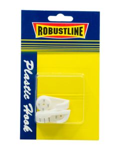 Robustline Plastic Hook Holding Capacity 1500g 3 Piece Set