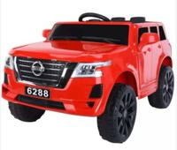 Megastar 12V Ride on Patrol Sweeper SUV Car, Red - 6288-R (UAE Delivery Only)