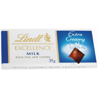 Lindt Excellence MILK Chocolate 38 Gm