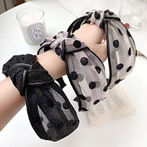 2 Pack Korea Sweet Broadside Hairpin Hairband Girls Simple Wave Nod Hoop Fresh Mesh Hair Leading Jewelry Lightinthebox