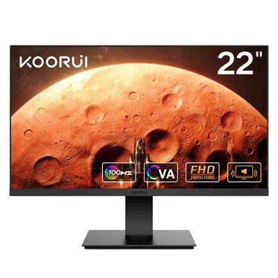 Koorui 22-Inch Computer Monitor VA FHD 1920 x 1080 100Hz 5ms (Built in Speaker) - KRUIS01