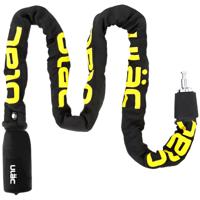 Ulac Eurostile Steel Chain Lock Black - thumbnail