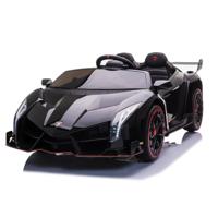 Lamborghini Veneno Kids Electric Car - Black (12V) (UAE Delivery Only)