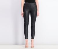 Womens Metallic Pants  Black - thumbnail