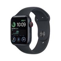 Apple Watch SE GPS+ Cellular 40mm Midnight Aluminium Case with Midnight Sport Band - Regular (MNPL3AE/A)