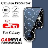 3PCS Camera Protector Glass For Samsung Galaxy S23 S22 S21 Ultra S23 S22 S21 Plus S21FE S20FE A14 A13 A23 A33 A53 A12 A22 A32 A52 A52s iPhone 14 13 12 11 Pro Max HD Lens Film Glas miniinthebox - thumbnail