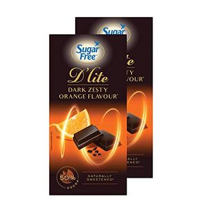 Sugar Free D'lite Dark Chocolate Orange 80 G