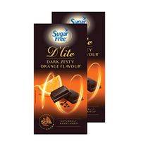 Sugar Free D'lite Dark Chocolate Orange 80 G - thumbnail