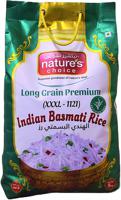 Natures Choice Indian Basmati Rice (XXXL-1121) - 5kg (UAE Delivery Only)