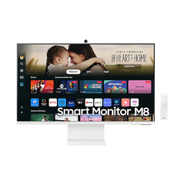 Samsung SM-LS32DM801UMXUE 32" 4ms 60Hz Smart Monitor M80D UHD, USB-C with Speakers & Remote