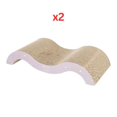 Trixie Junior Scratching Wave for Cats 38X7X18cm (Pack of 2)