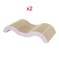 Trixie Junior Scratching Wave for Cats 38X7X18cm (Pack of 2)