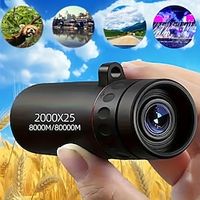 2000x25 10X HD Magnification Monocular 3.6 Inch High Power Telescope - Perfect Photo Gift miniinthebox