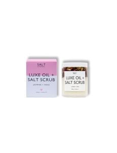 Luxe Oil + Salt Scrub - Jasmine + Rose