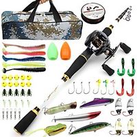 Fishing Rod and Reel Combo Telescopic Rod High Speed Portable Lightweight Sea Fishing / Ultra Smooth miniinthebox - thumbnail