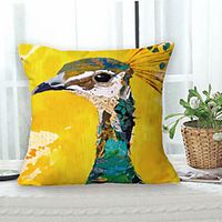 Double Side Cushion Cover 1PC Soft Decorative Square Throw Pillow Cover Cushion Case Pillowcase for Sofa Bedroom Superior Quality Machine Washable miniinthebox - thumbnail