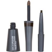 Lashfood Browfood Aqua Brow Powder And Pencil Duo Taupe 0.035oz Eyebrow Pencil