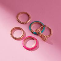 Assorted Metal Ring - Set of 5