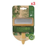 M-PETS Bamboo Slicker Brush Large (Pack of 3)
