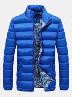 Plus Size Winter Casual Outdoor Waterproof Windproof Thicken Warm Slim Jacket for Men