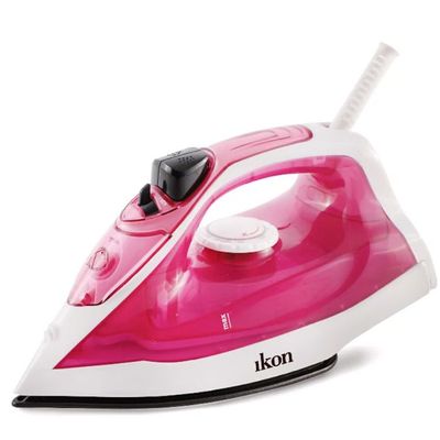 Ikon Steam Iron ,Teflon Non-Stick Plate, IK-CI6551, 1800 W