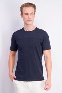 Mens Short Sleeve Plain T-Shirt  Navy
