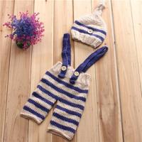 Newborn Baby Girls Boys Crochet Knit Costume Photo Photography Pro Outfits