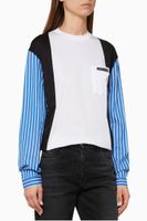Color-Block Jersey Blouse Color-Block Jersey Blouse