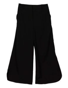 Cropped Trousers - Black Cropped Trousers - Black