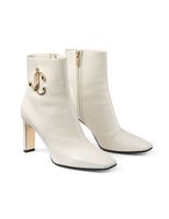 Minori Logo Ankle Boots - White Minori Logo Ankle Boots - White