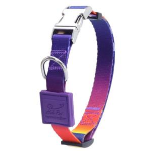 Helepet Faux Nylon Dog Collar Grandual Change Medium