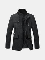 Mens Woolen Trench Coats