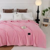 Thickened Solid Color Pineapple Checked Flannel Blanket Coral Velvet Sofa Cover Blanket Air Conditioning Blanket Nap Blanket Lightinthebox - thumbnail