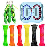 1 Set Fidget Toys Anti Stress Set Stretchy Strings toys for Adults Children Gift Pack Squishy Sensory Antistress Relief Figet 10 pcs Toy Lightinthebox - thumbnail