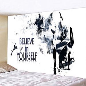 Believe Wall Tapestry Art Decor Blanket Curtain Hanging Home Bedroom Living Room Decoration Lightinthebox