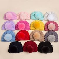 Baby Unisex Active / Sweet School / Outdoor Solid Color Cotton Hats  Caps Wine Red / Colorful / Meat powder One-Size miniinthebox - thumbnail