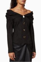 Miriam Cotton Poplin Blouse Miriam Cotton Poplin Blouse