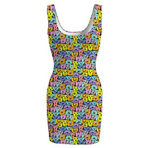 Women's Sports Dress Short Mini Dress Rainbow Sleeveless Animal Print Spring Summer Round Neck Casual 2021 S M L XL XXL 3XL Lightinthebox