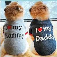 Pet Clothing Dog Clothing Spring And Autumn Thickened Plush Sweater Raglan Style Brushed Warm Sweater miniinthebox