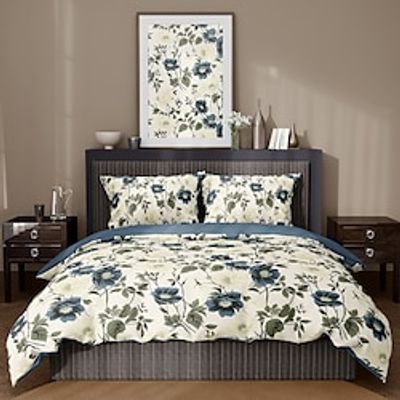 Floral Duvet Cover Bed Set of 2 Pieces 3 Pieces Lightweight Soft Short Plush Set Comforter Set Inspired by William Morris Lightinthebox