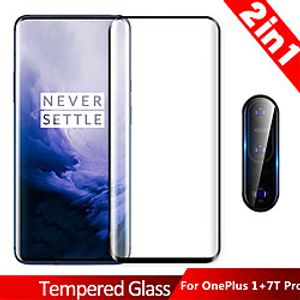 Glass Screen Protector and Lens Protective Film for OnePlus 7T Pro / OnePlus 7 Pro miniinthebox