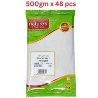 Natures Choice Black Salt Powder - 500 gm Pack Of 48 (UAE Delivery Only)