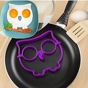 Silicone Owl Fried Eggs Mold DIY Omelette Device Cooking Tools miniinthebox